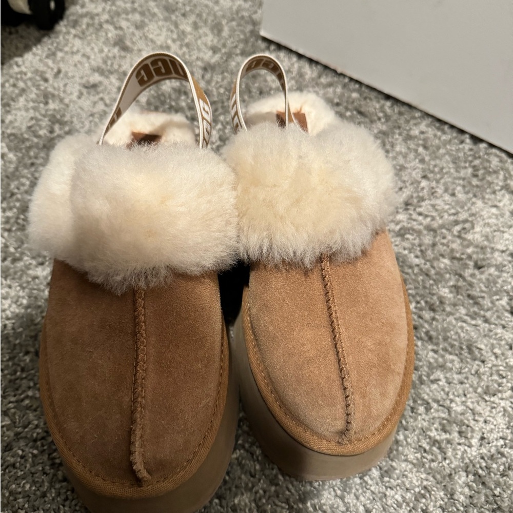 Ugg platform sling back